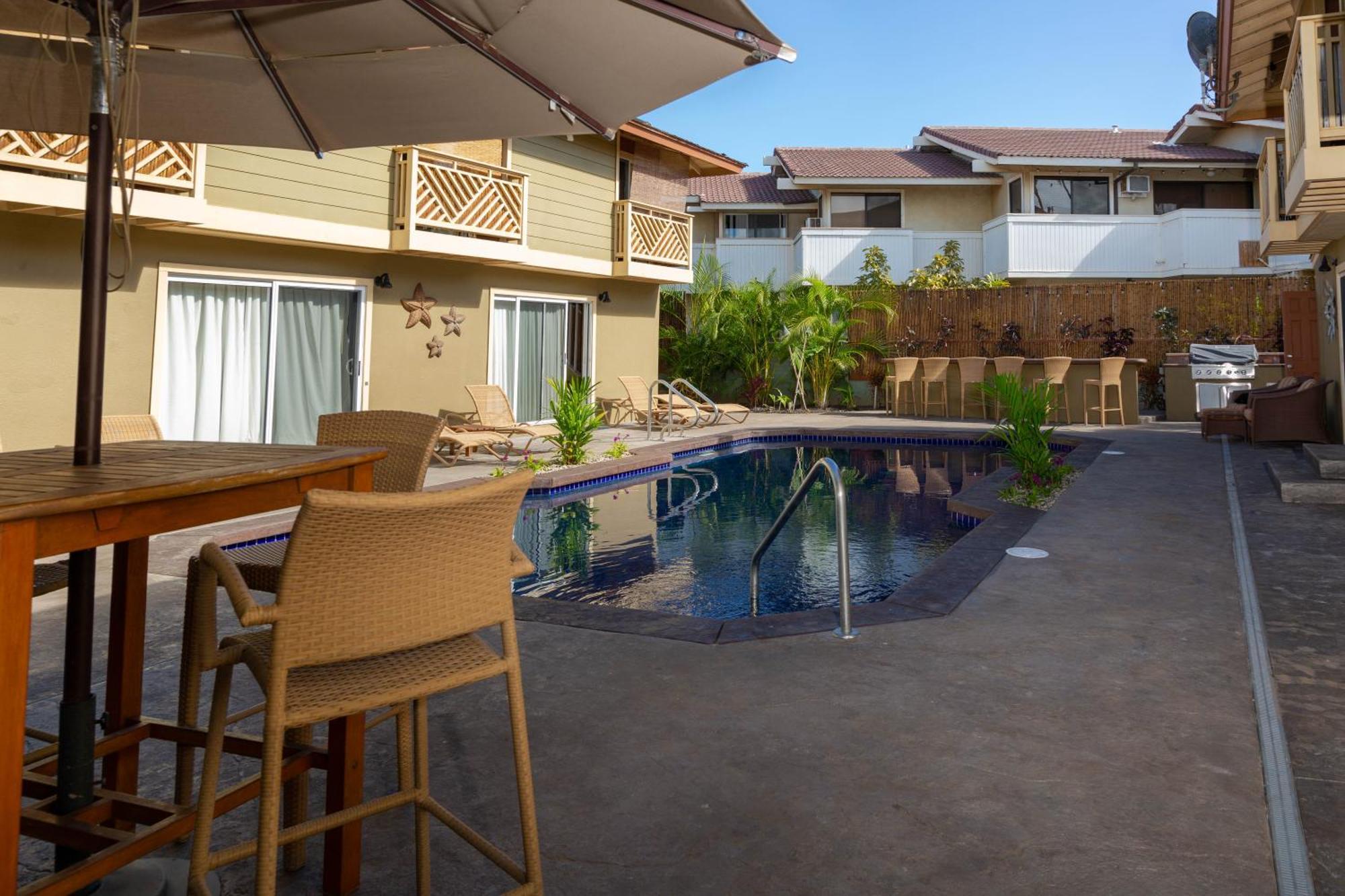 Lotus Suite, 1 Bedroom, Sleeps 4, Pool & Bbq, Pre-Renovation Summer Sale Kihei Extérieur photo